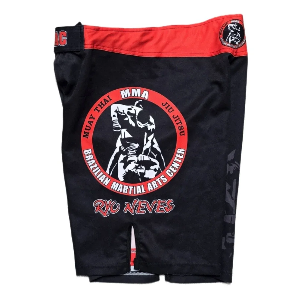 BMAC Martial Arts Mens Shorts 35 XL Training‎ Samurai MMA Muay Thai Grappling